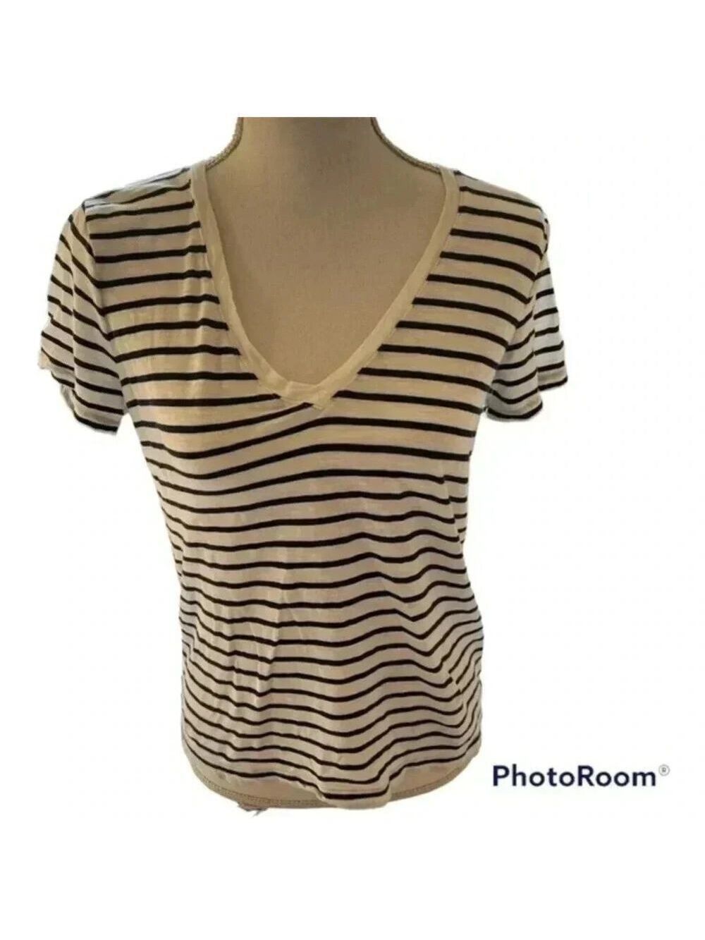 Madewell Striped Short Sleeve Tee Size S - Picture 7 of 8